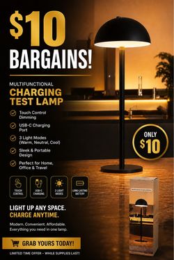 Multifunctional Charging Test Lamp
