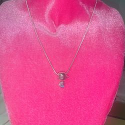 Silver 925 Chain With Son Charm 