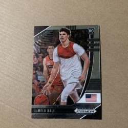 LAMELO BALL DRAFT PICK/ROOKIE CARD 