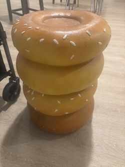 Viral HomeGoods Bagel Stool / Side Table – NEW