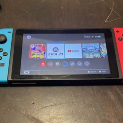 Nintendo Switch With Mario Case