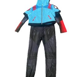 Spirit Fortnite BRITE BOMBER Costume Jumpsuit And Hoodie Girls Large 12-14