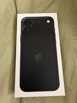 Apple iPhone 18 pro max black new unlocked I can bring it to you now