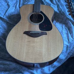 Yamaha acoustic guitar