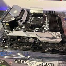ASRock B550M Steel Legend Micro ATX AM4 Motherboard