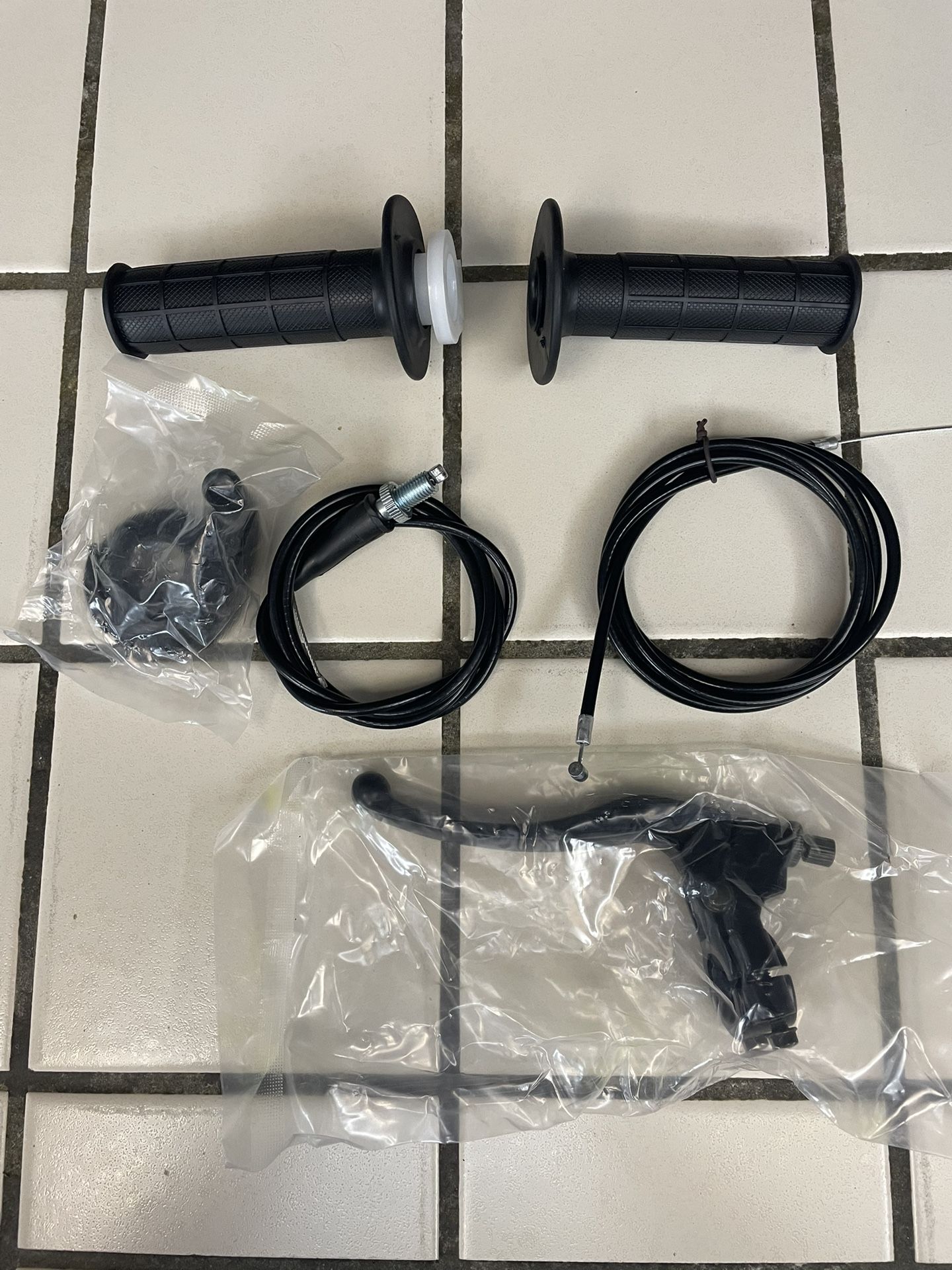 New Throttle Kit & Brake Lever/Cable For Minibikes & Go Karts