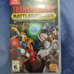 Nintendo Switch 1 Transformers Battleground