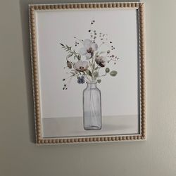 2 Floral pictures 