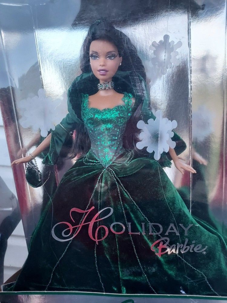 2004 Holiday Barbie Black Doll