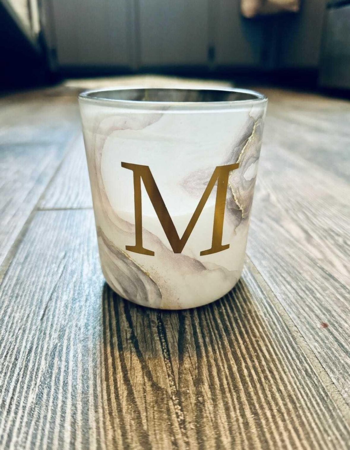 M Candle Holder