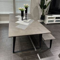 Concrete dining Table 