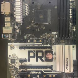 AM4 Motherboard+ CPU