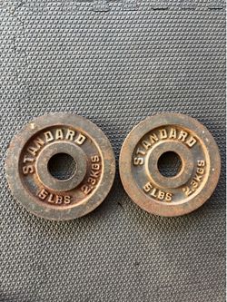 Olympic Weights Plates 5lbs Pair