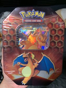 Pokémon Hidden fates Charizard Tin