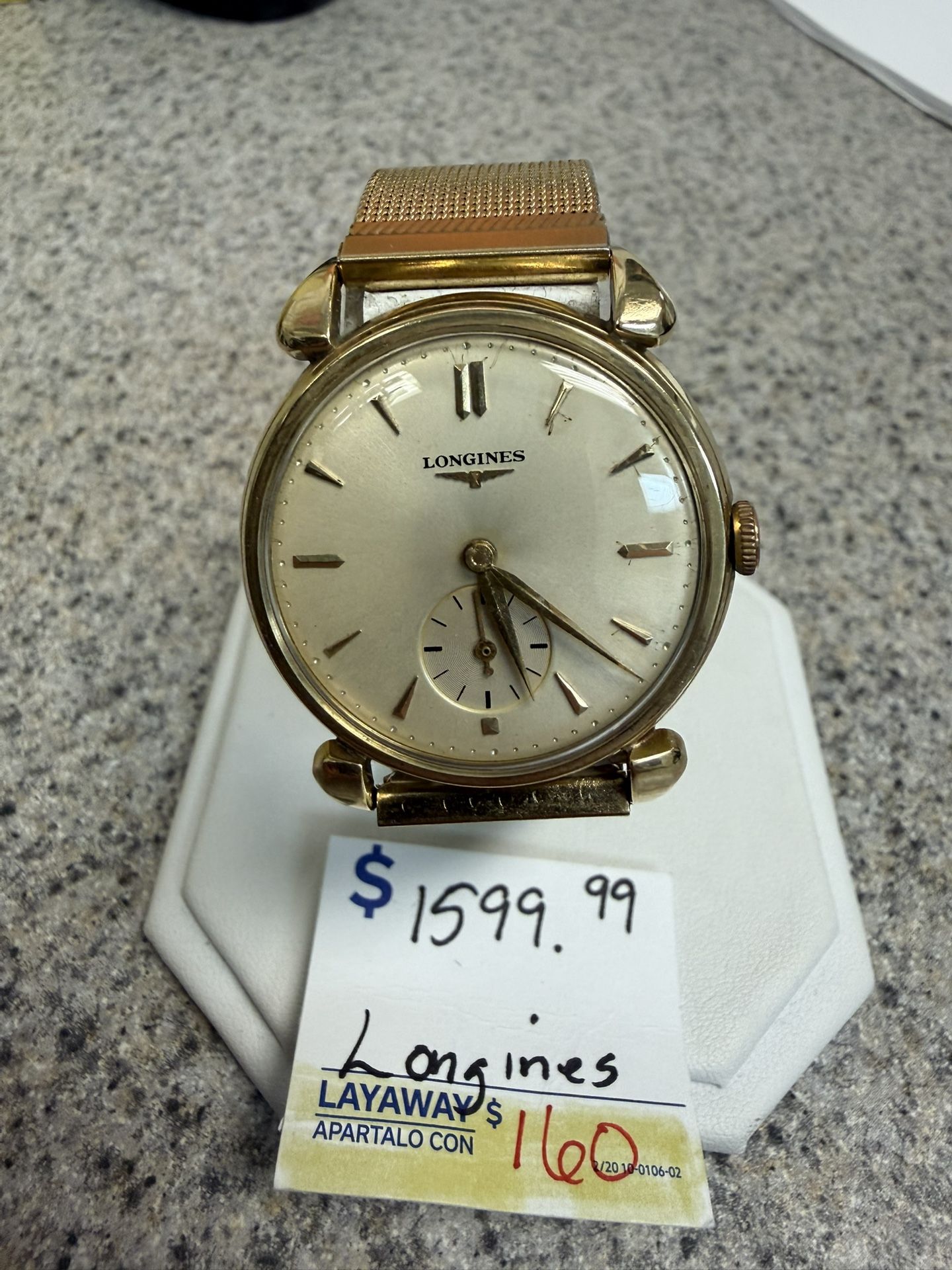 Longines 14k Gold Watch