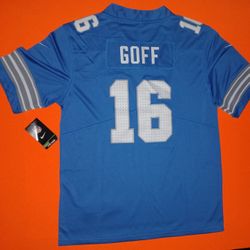 Nike GOFF Detroit Lions Jersey 