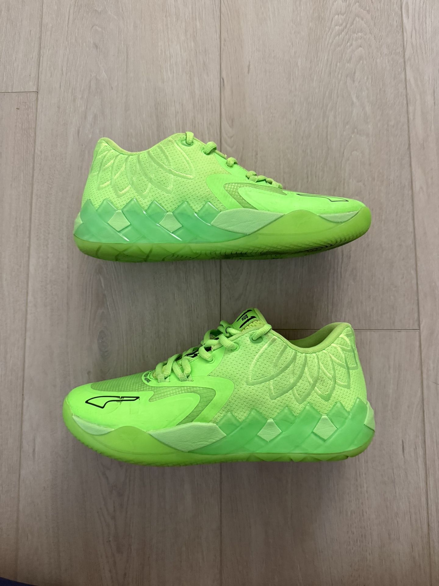Puma LaMelo Ball MB.01 Lo “Green Gecko” US M Size 11.5 OG All