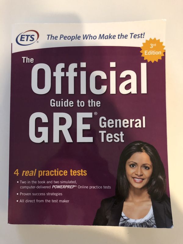 USED - ETS Official GRE Guide