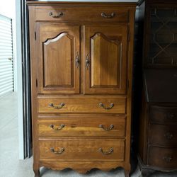 Solid Cherry Ethan Allen Armoire 