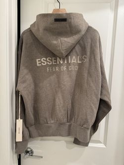 FEAR OF GOD ESSENTIALS CLASSIC ZIP UP HOODIE BRAND NEW WITH TAGS
