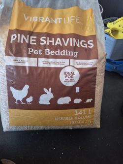 Pin shavings pet bedding