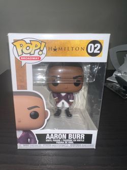 VAULTED Aaron Burr Funko Pop #02 Broadway Disney Musical Leslie Odom Jr. Vinyl