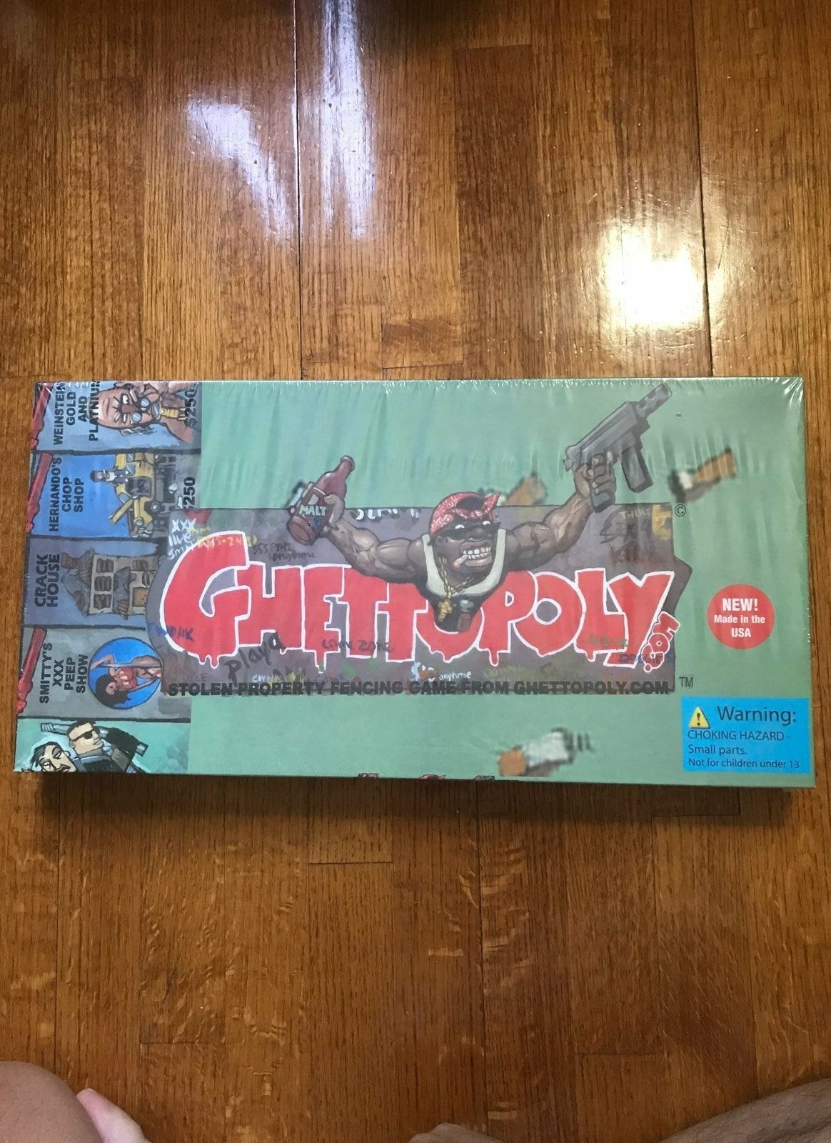 Ghettopoly - BANNED board game