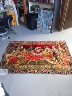 Antique vintage rugs or hang on wall