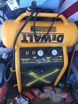 Dewalt air compressor