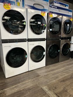 LG Thin Q WashTower Electric & Gas Available Take One Home Today $0 Initial Payment Read Description Please