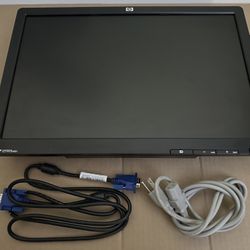 HP LE1901 Monitor with cables