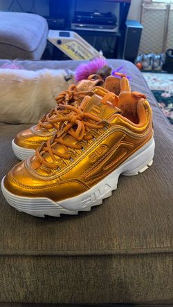 Fila Disruptor Metallic orange Sneakers