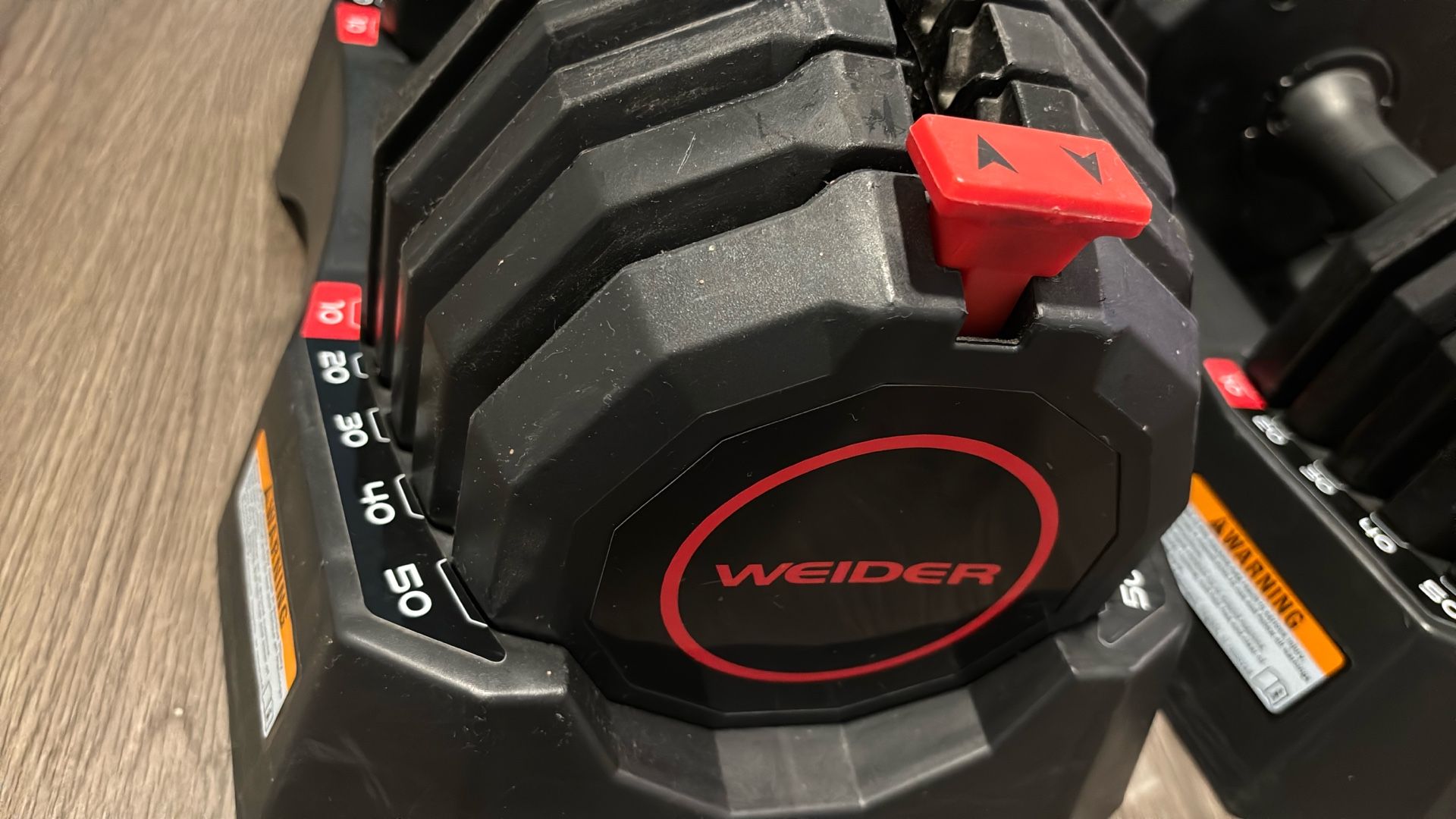 Weider Adjustable Dumbbell