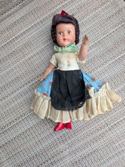 Vintage 9" Composite Jointed Doll
