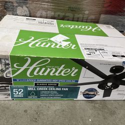 Hunter Mill Creek LED 52" Ceiling Fan