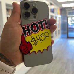 iPhone 15 Pro 128gb For Att/cricket 