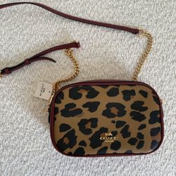 Leopard Coach Purse