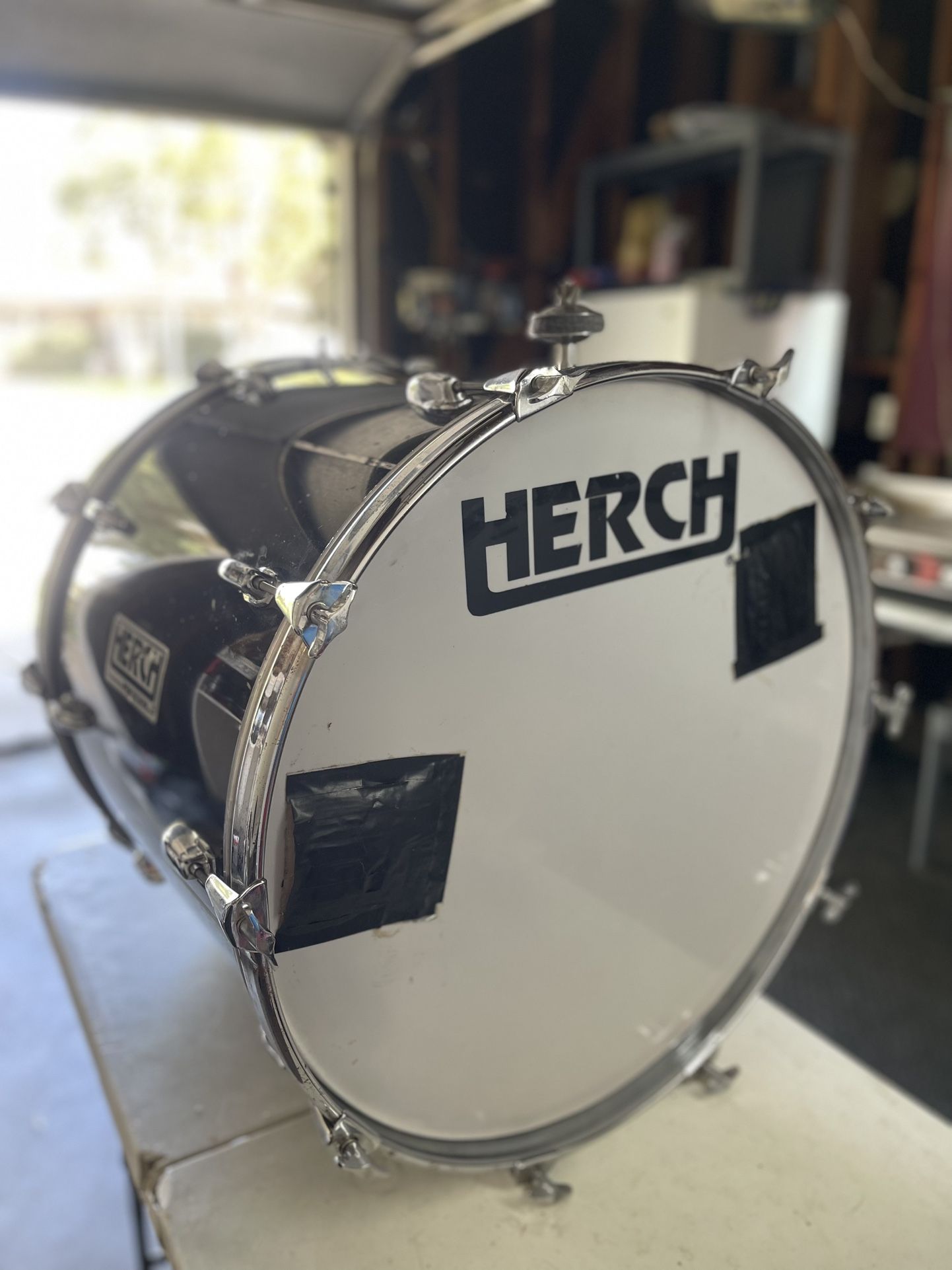 Herch Tambora/Bass Drum Percussion 24”
