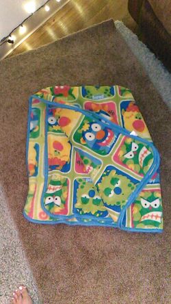 Moody Monster blanket
