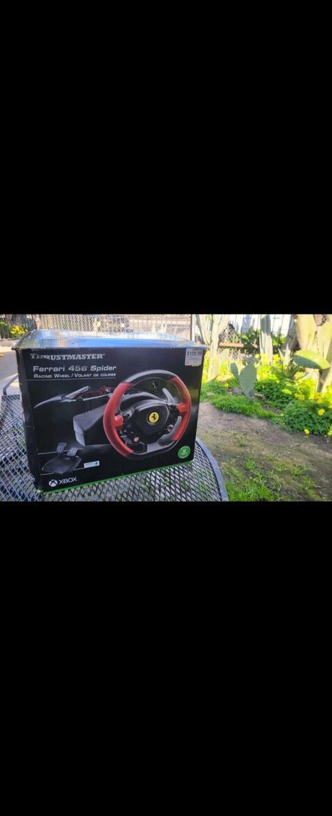 Xbox Trust master Gaming Wheel And Pedals