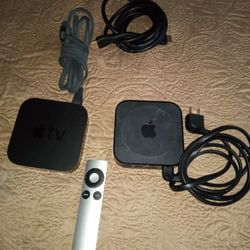 2 Apple TV Boxes 1 Control  For One Price Special This Weekend 