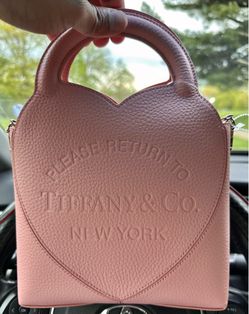 Pink Tiffany & co bag and matching wallet