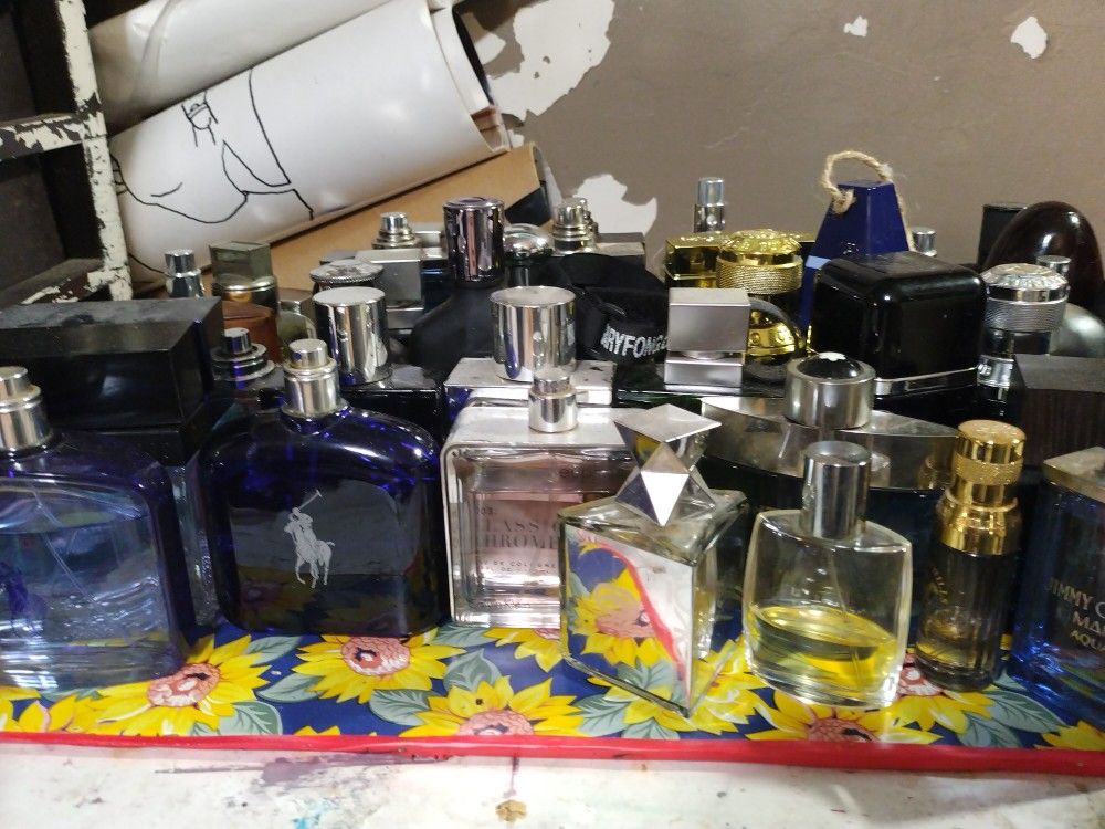 30+ Bottles Of Cologne