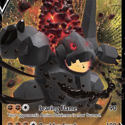 Coalossal V Pokémon Card $12