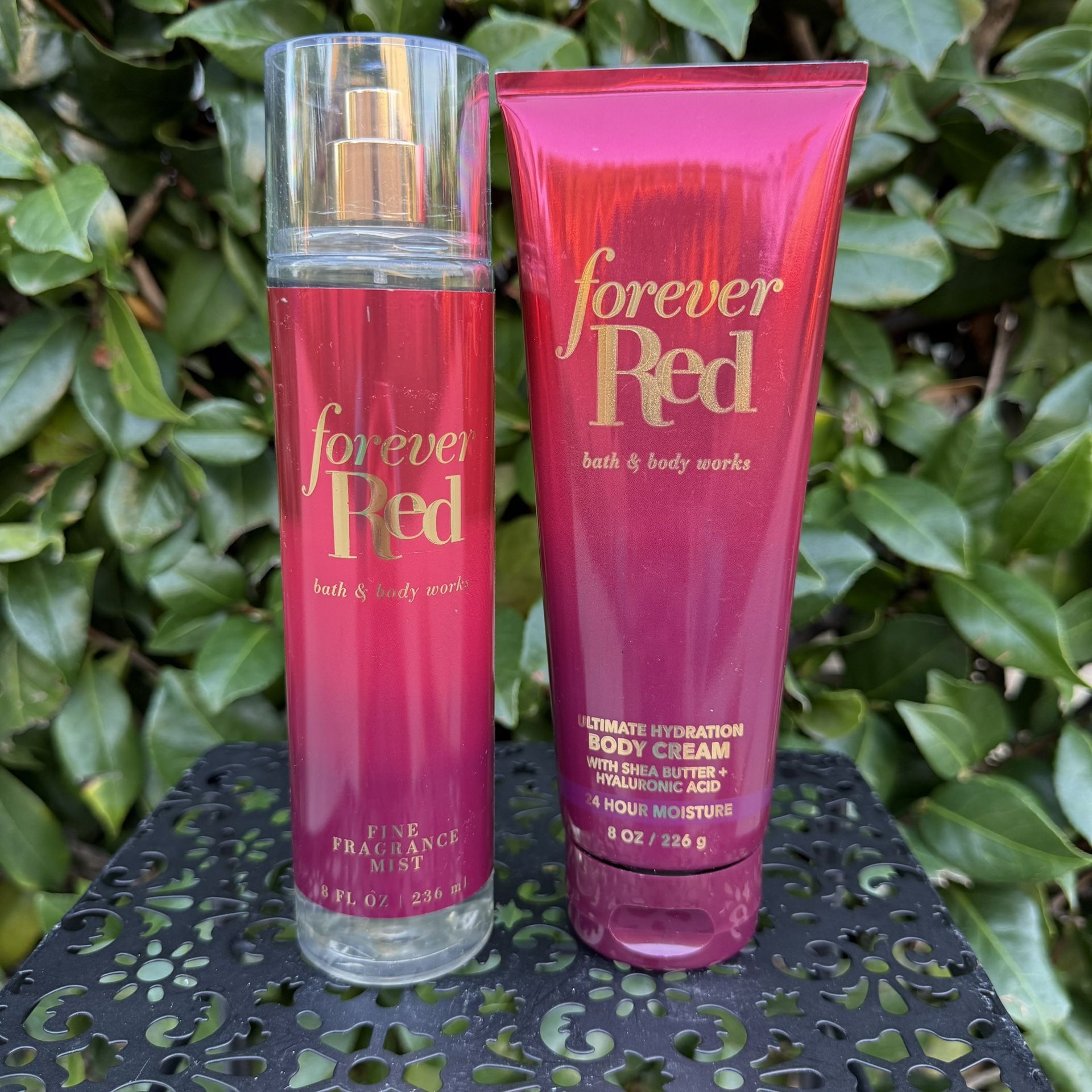 Bath & Body Works Forever Red Body Lotion and Mist Spray