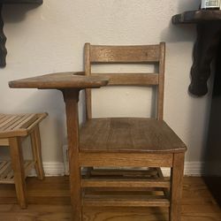 Vintage Elementary School Desk 