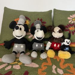 Mickey Mouse Plushies 