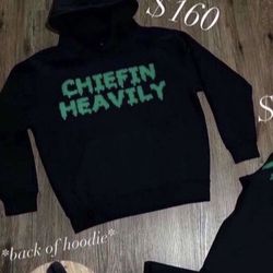 chiefin heavily hoodie 