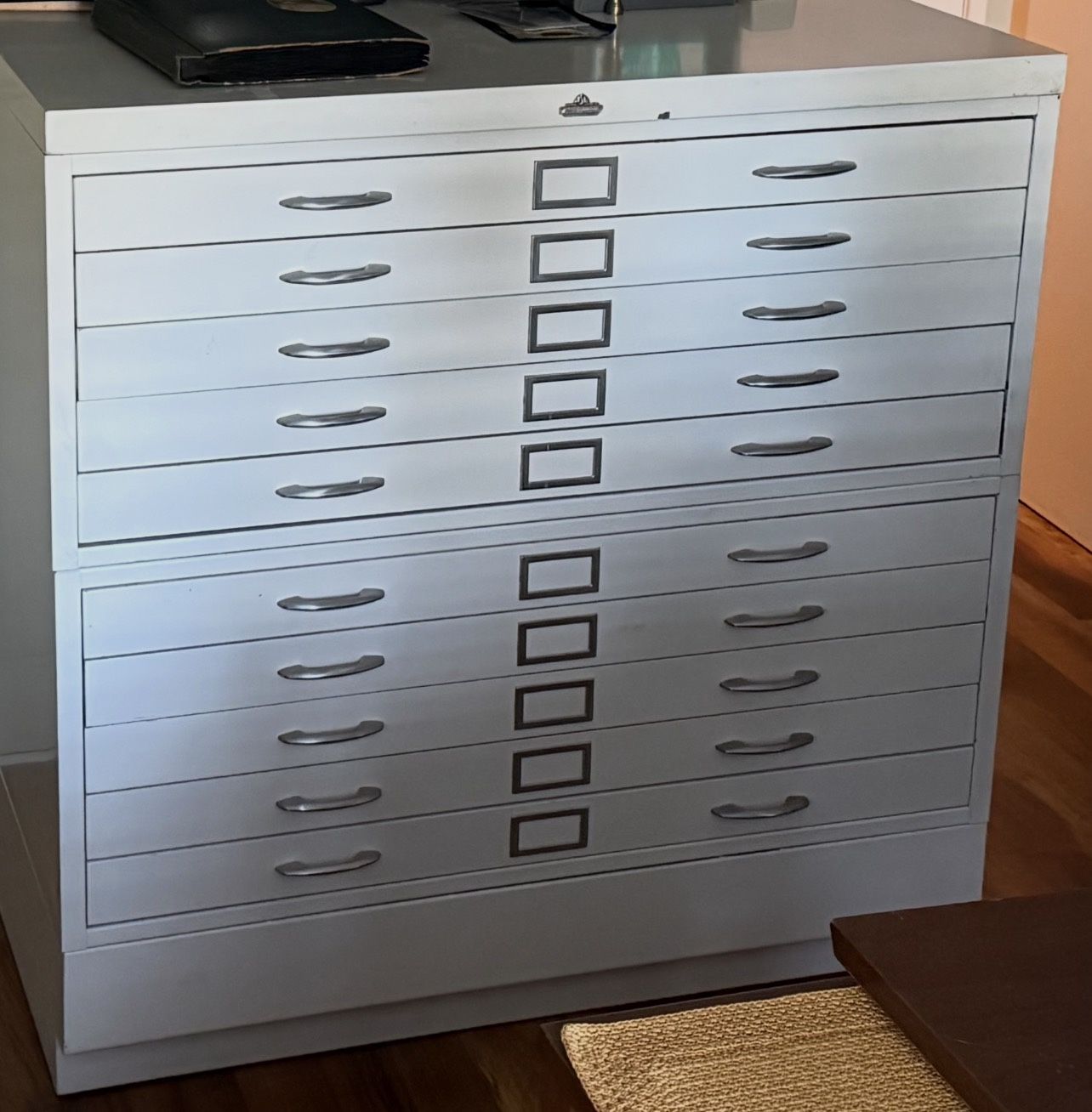 Ase Vintage 10 Drawer Steel Flat File Cabinet. King City for Sale in ...