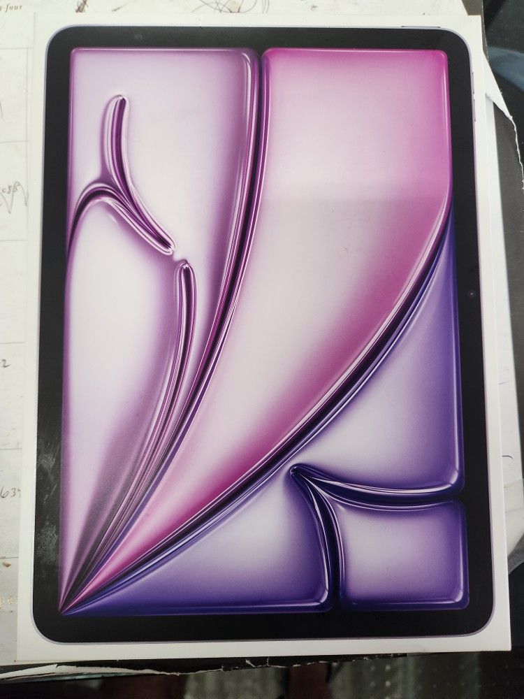 Apple Ipad Air 11". Purple. M3 Chip. 512gb